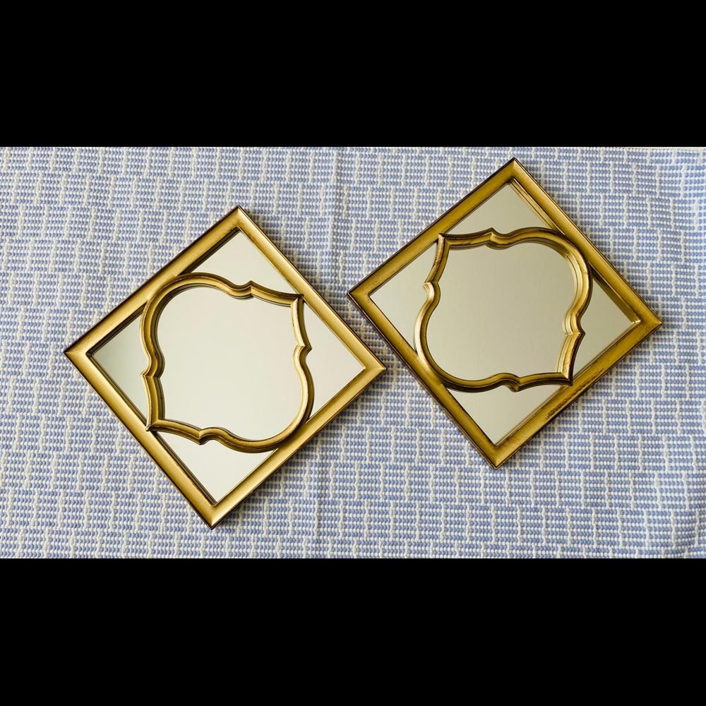 💛Set of two decorative mirrors 💛
